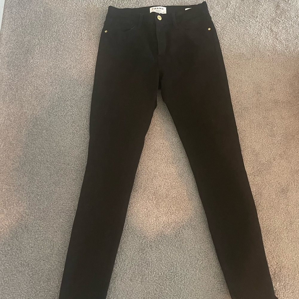 Frame Black Jeans